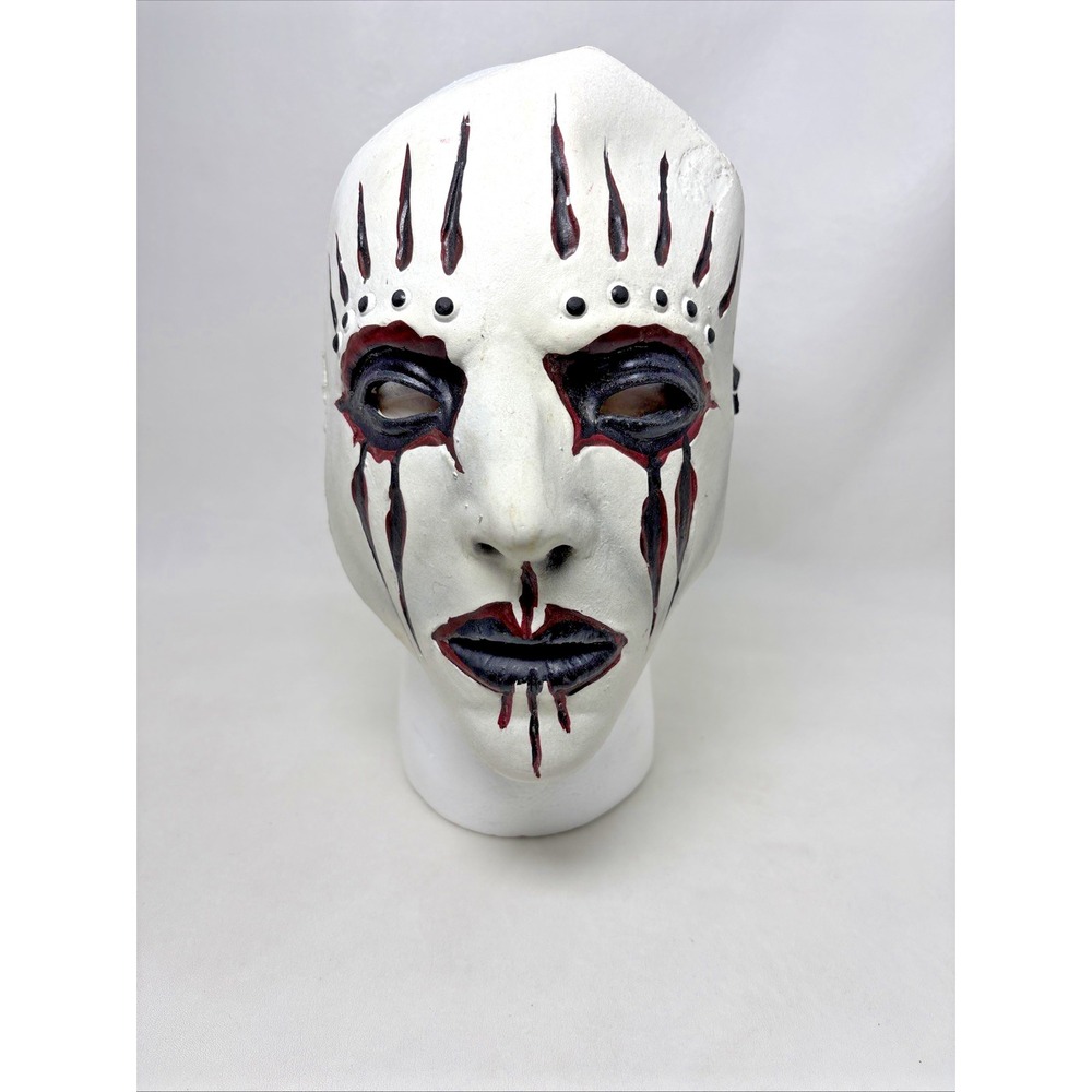 Slipknot Mask Joey Jordison Vol.3 Vinyl Rubber Black and Red Debute Variant